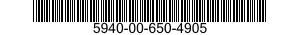 5940-00-650-4905  5940006504905 006504905