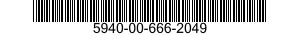 5940-00-666-2049  5940006662049 006662049