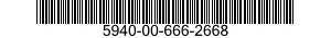 5940-00-666-2668  5940006662668 006662668