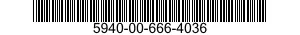 5940-00-666-4036  5940006664036 006664036