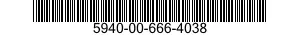 5940-00-666-4038  5940006664038 006664038
