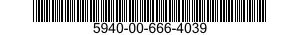 5940-00-666-4039  5940006664039 006664039