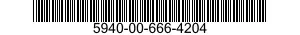 5940-00-666-4204  5940006664204 006664204