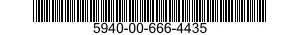 5940-00-666-4435 FERRULE,METALLIC SHIELDED CABLE,GROUNDING 5940006664435 006664435