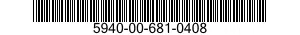 5940-00-681-0408 TERMINAL,STUD 5940006810408 006810408