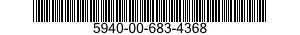 5940-00-683-4368  5940006834368 006834368