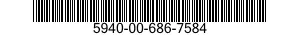 5940-00-686-7584 TERMINAL,FEEDTHRU 5940006867584 006867584