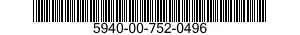 5940-00-752-0496 TERMINAL BOARD 5940007520496 007520496