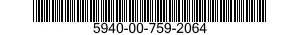 5940-00-759-2064  5940007592064 007592064