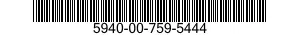 5940-00-759-5444  5940007595444 007595444