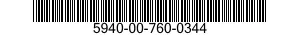 5940-00-760-0344  5940007600344 007600344