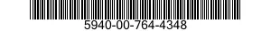 5940-00-764-4348 TERMINAL,FEEDTHRU 5940007644348 007644348