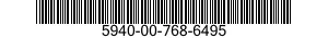 5940-00-768-6495  5940007686495 007686495
