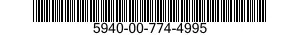 5940-00-774-4995 ADAPTER,BATTERY TERMINAL 5940007744995 007744995
