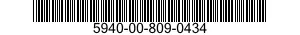5940-00-809-0434  5940008090434 008090434