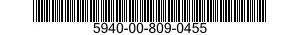 5940-00-809-0455  5940008090455 008090455