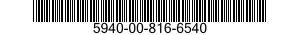 5940-00-816-6540  5940008166540 008166540