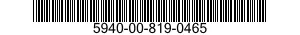 5940-00-819-0465  5940008190465 008190465