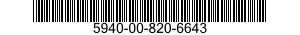 5940-00-820-6643  5940008206643 008206643