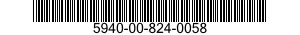 5940-00-824-0058  5940008240058 008240058