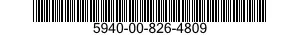 5940-00-826-4809  5940008264809 008264809
