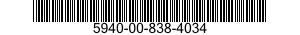 5940-00-838-4034  5940008384034 008384034