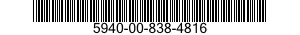 5940-00-838-4816  5940008384816 008384816
