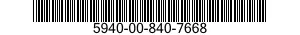 5940-00-840-7668  5940008407668 008407668