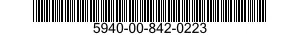 5940-00-842-0223 TERMINAL,FEEDTHRU 5940008420223 008420223