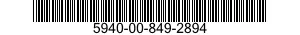 5940-00-849-2894 SPLICE,CONDUCTOR 5940008492894 008492894