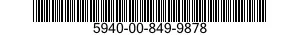 5940-00-849-9878 TERMINAL BOARD 5940008499878 008499878