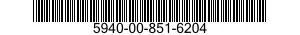 5940-00-851-6204  5940008516204 008516204