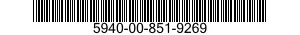 5940-00-851-9269 TERMINAL,FEEDTHRU 5940008519269 008519269
