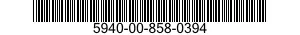 5940-00-858-0394  5940008580394 008580394