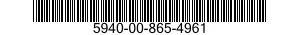 5940-00-865-4961  5940008654961 008654961