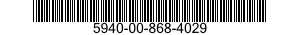 5940-00-868-4029  5940008684029 008684029
