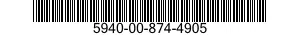 5940-00-874-4905  5940008744905 008744905
