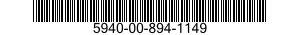 5940-00-894-1149 TERMINAL,LUG 5940008941149 008941149