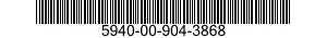 5940-00-904-3868  5940009043868 009043868