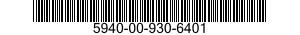 5940-00-930-6401 FERRULE,METALLIC SHIELDED CABLE, 5940009306401 009306401