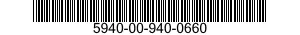 5940-00-940-0660 TERMINAL 5940009400660 009400660