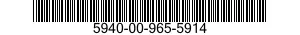 5940-00-965-5914 TERMINAL BOARD 5940009655914 009655914