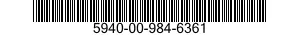 5940-00-984-6361  5940009846361 009846361