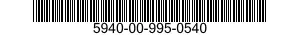 5940-00-995-0540  5940009950540 009950540