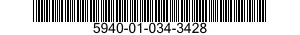 5940-01-034-3428 TERMINAL,QUICK DISCONNECT 5940010343428 010343428