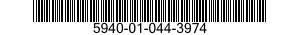 5940-01-044-3974 TERMINAL,FEEDTHRU 5940010443974 010443974