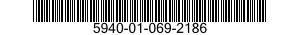 5940-01-069-2186 TERMINAL,QUICK DISCONNECT 5940010692186 010692186