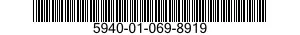 5940-01-069-8919 TERMINAL,FEEDTHRU 5940010698919 010698919