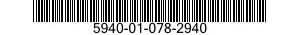5940-01-078-2940 TERMINAL,FEEDTHRU 5940010782940 010782940
