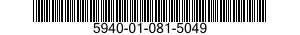 5940-01-081-5049 TERMINAL,FEEDTHRU 5940010815049 010815049